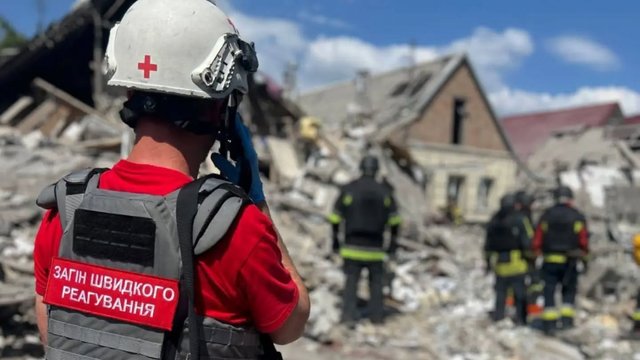 URCS helps victims of Russian UAV attack on Zaporizhia