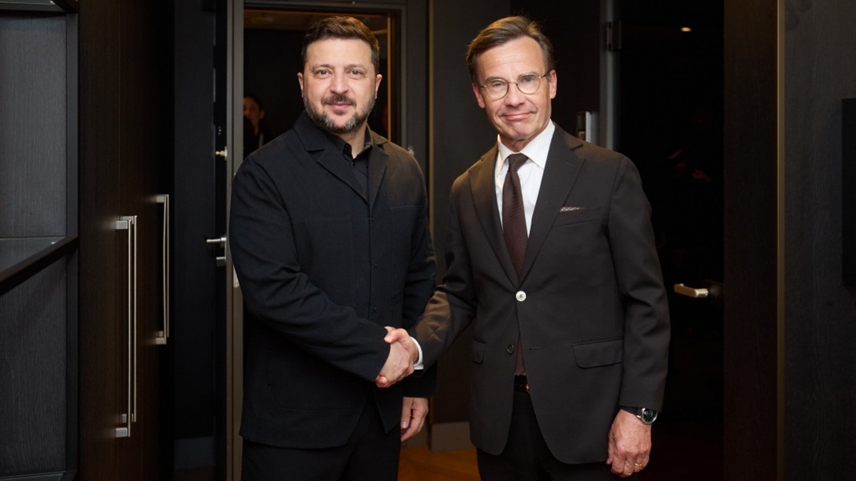 Зеленський і прем'єр-міністр Швеції скоординували контакти н