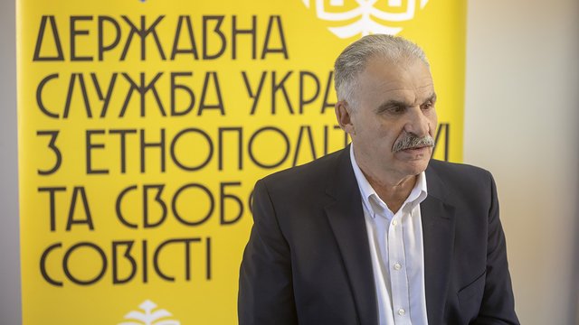 Виктор Еленский, глава Государственной службы по этнополитике и свободе совести Украины. Киев, 02.06.2026