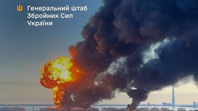 В Генштабе ВСУ подтвердили поражение двух кораблей в порту Кронштадт