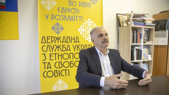 Віктор Єленський, голова Державної служби з етнополітики та свободи совісті України. Київ, 02.06.2026