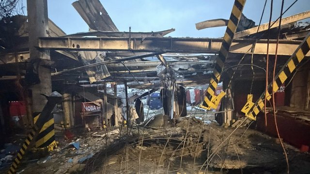 Росія вночі знищила найбільший інноваційний термінал "Нової пошти" у Києві