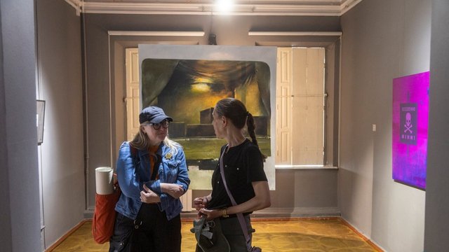 Відкриття виставки "Новий мілітарний пейзаж". Національний музей «Київська картинна галерея», Київ, 02.06.2026