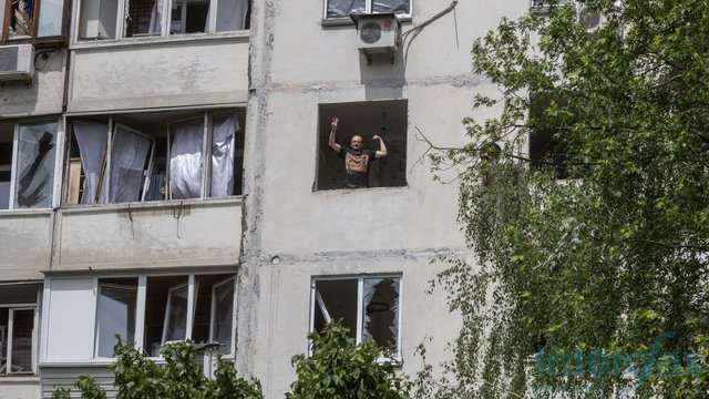 Наслідки нічного обстрілу. Просп. Европейського союзу 64, Київ, 02.06.2026