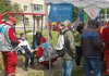 Волонтеры УКК работали на поврежденных локациях после российских атак БПЛА на Харьков и Днепр