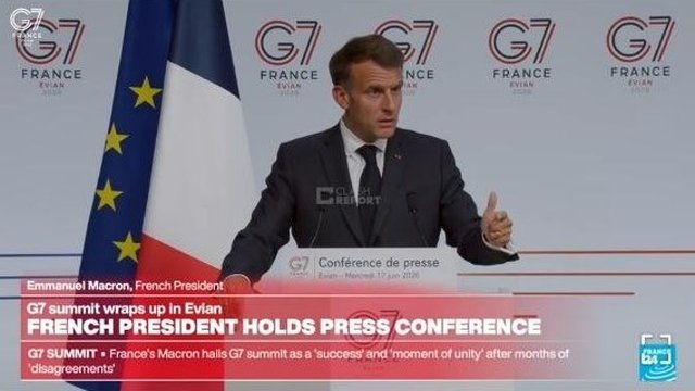 Трамп закликав країни G7 зайняти більш жорстку позицію, щоб Україна повернула окуповані території – Макрон