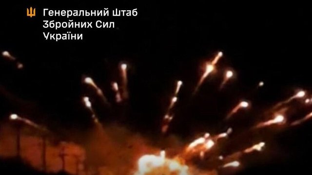 General Staff: Oil processing unit, three RVS-10000 tanks, one RVS-30000 tank hit at Moscow oil refinery
