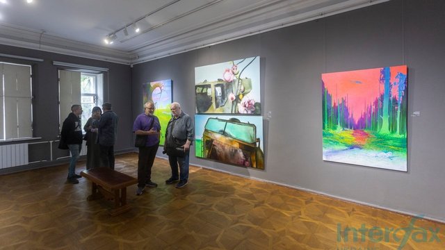 Відкриття виставки "Новий мілітарний пейзаж". Національний музей «Київська картинна галерея», Київ, 02.06.2026