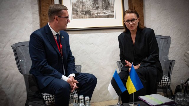 Свириденко та прем'єр Естонії обговорили можливості розширення спільних проєктів з відновлення України