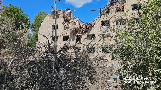 Одна людина загинула, семеро зазнали поранень через російські обстріли Донеччини минулої доби – поліція