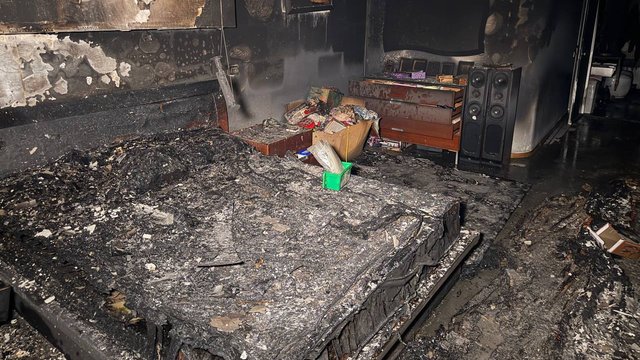 Вигорівша квартира в Одесі через ворожу атаку в ніч на середу
