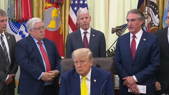 Президент США Дональд Трамп, відповідаючи на запитання журналістів у Білому домі