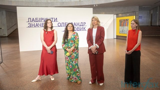 Відкриття виставки "Лабіринти значень. Олександр Дубовик". Національний центр "Український Дім", Київ, 26.06.2026
