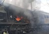 Российский беспилотник попал в электровоз Укрзализныци
