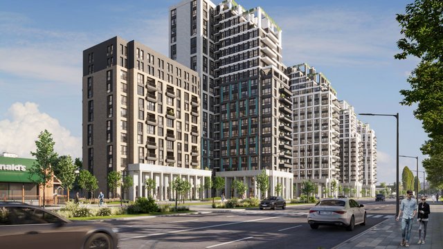 "Інтергал-Буд" запускає pre-sale Kaskad Residence - нового кварталу на лівому березі Києва