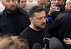 У пошкодженій Лаврі Зеленський закликав посилити тиск на РФ