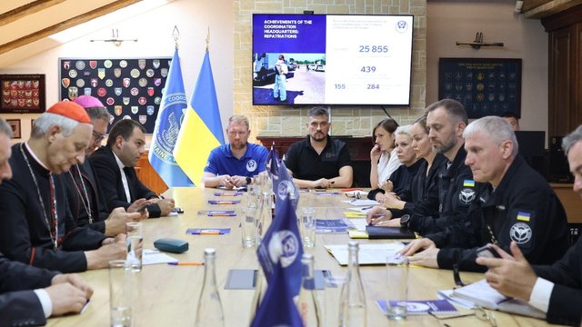 Coordination Staff head, Pope's special envoy discuss protection of Ukrainian POWs' rights