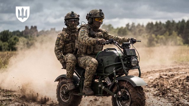 Минобороны допустило к использованию в ВСУ полноприводный электромотоцикл МУЛ.Е
