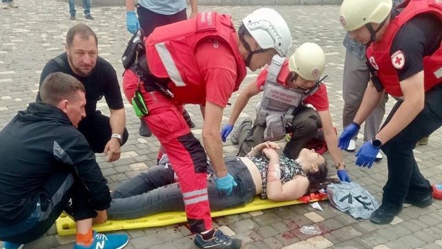 УКК помогал пострадавшим от российской комбинированной атаки на Одессу