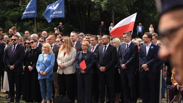 Ukraine's ambassador to Poland honors Volyn Tragedy victims at Warsaw's Volyn Square