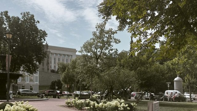 На площі Франка в Києві з ранку п'ятниці немає нікого з мітингувальників