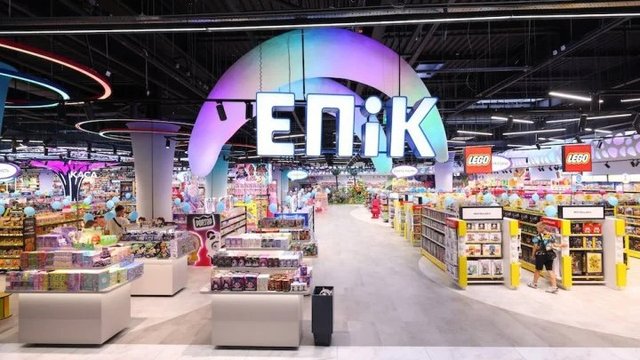 "Эпицентр" открыл флагманский детский магазин "Эпик" в Киеве