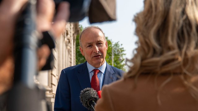 Irish Prime Minister arrives in Kyiv