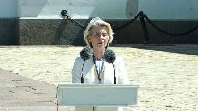 Ukraine, EU sign Drone Deal – von der Leyen in Kyiv