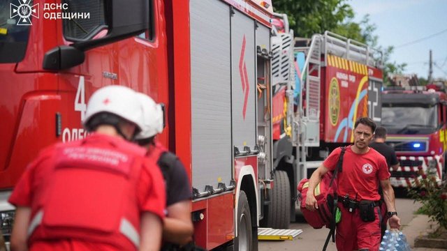 УКК оказывает помощь пострадавшим от ракетного удара РФ по Одессе