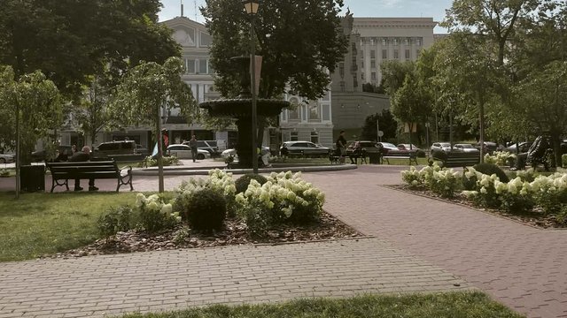 На площі Франка в Києві з ранку п'ятниці немає нікого з мітингувальників