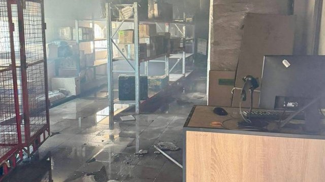 Враг атаковал с помощью УАБ отделение "Новой пошты" в Краматорске
