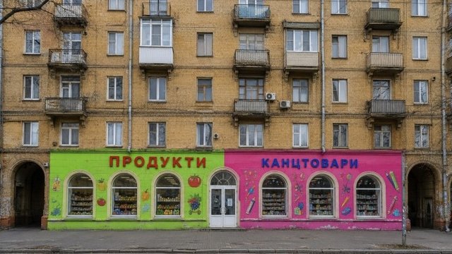 Петиція проти хаотичного утеплення та перефарбування фасадів будинків у Києві не набрала необхідних голосів