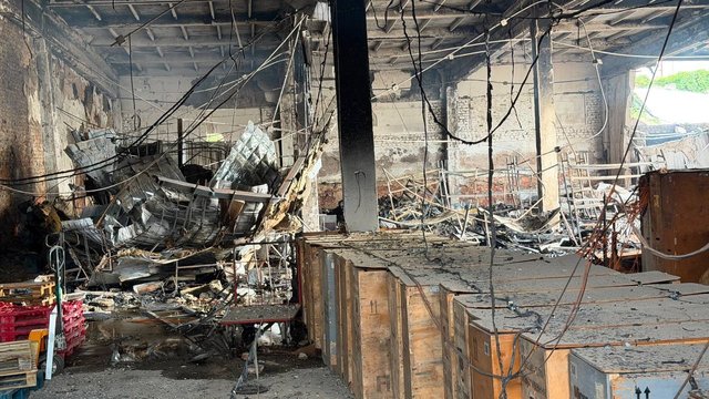 Russia attacks Nova Poshta depot in Izium