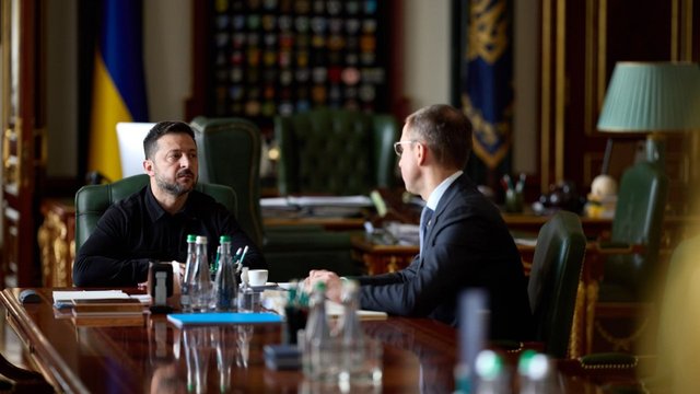 Zelenskyy discusses priority steps in government work and interaction with international partners with Koretsky