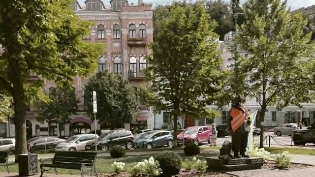 На площі Франка в Києві з ранку п'ятниці немає нікого з мітингувальників