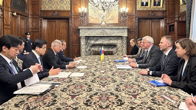 Sybiha begins visit to Japan with meeting with speaker of lower house of parliament: We ready to cooperate to exchange experience in sphere of life protection