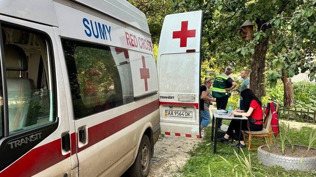 URCS supports victims after Russian attacks on Sumy