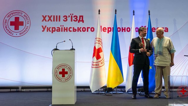 Dotsenko becomes president of Ukrainian Red Cross