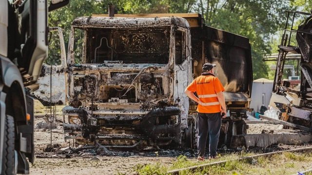 Удар РФ по базе "Автострада" в Киеве уничтожил бетонный завод, сервисный центр и более 20 единиц техники