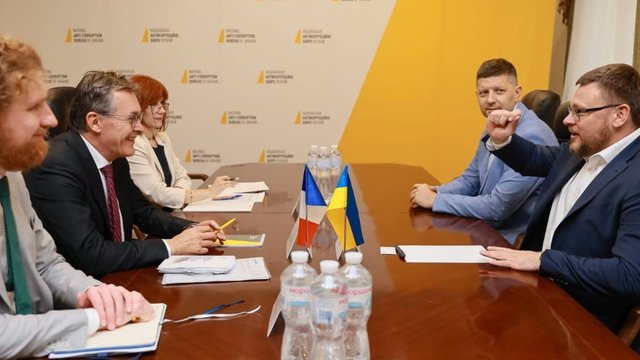 French Ambassador meets with NABU leadership