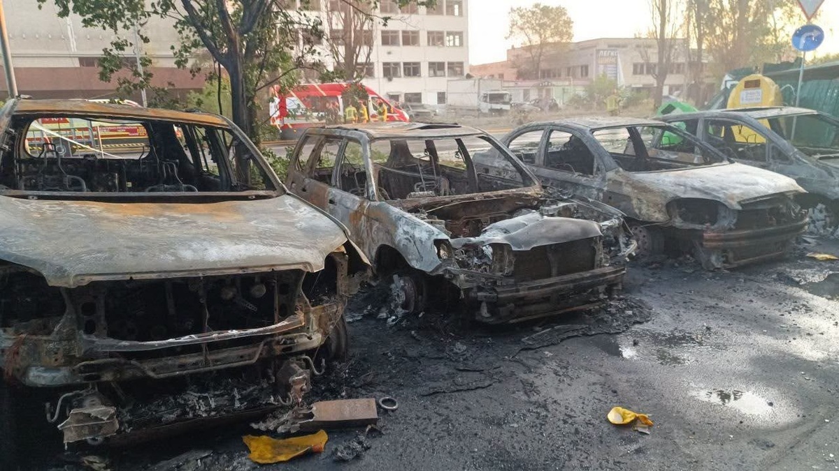 Ukrainian Red Cross helping eliminate consequences of Russian attack on Kyiv