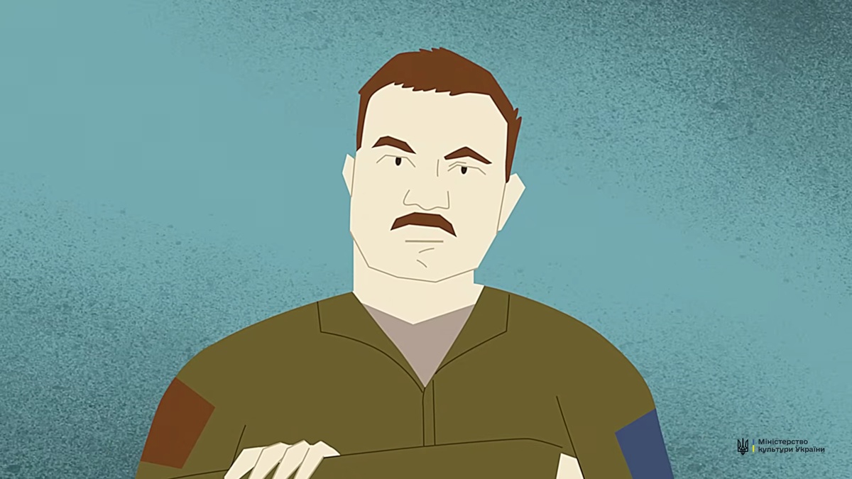 Cartoon created about legendary pilot Oleksiy "Moonfish" Mes, first to take F-16 into Ukrainian skies