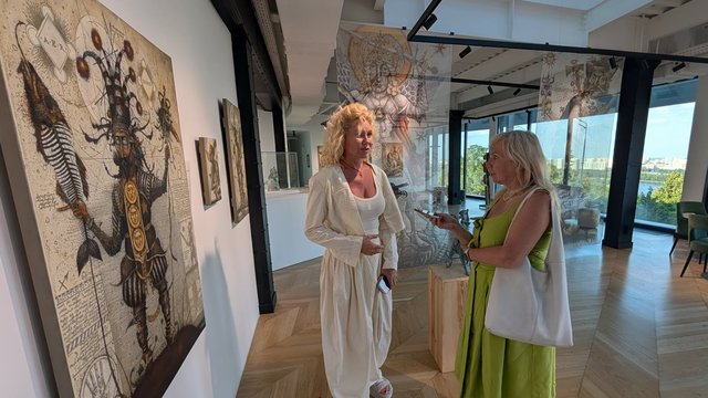‘I want peace’: Space of Ukrainian character through millennia at Art Ukraine Gallery