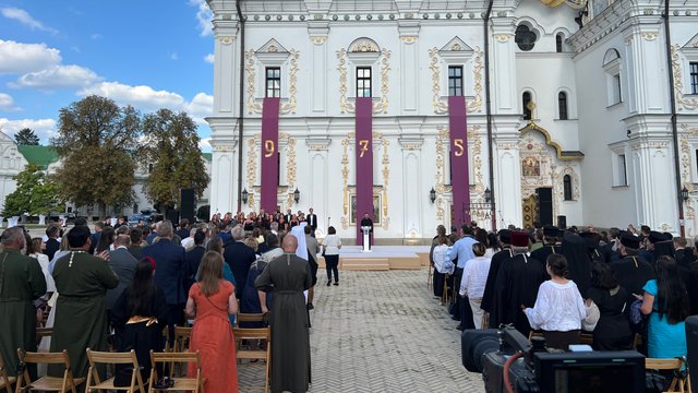 Урочиста державно-церковна церемонія з нагоди 975-річчя Києво-Печерської лаври відбулася в Києві