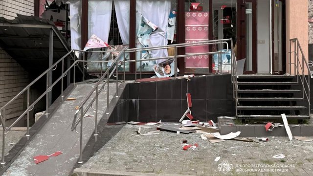На Днепропетровщине 5 человек ранены в результате атаки на Никополь