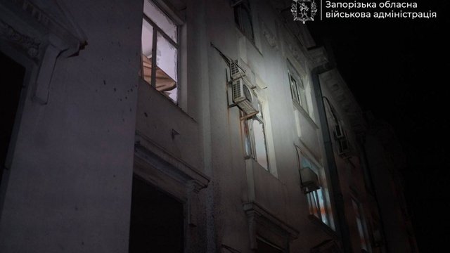 Російський удар пошкодив обласну лікарню в Запоріжжі – ОВА