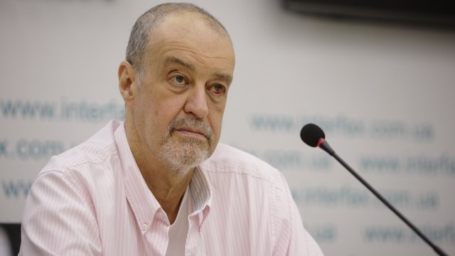 Олександр Ларін, голова ГО "Спортивний контекст". Пресцентр ІА "Інтерфакс-Україна", Київ, 25.08.2026