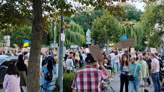 Мітинг за повернення Федорова знов проходить в Києві, але зібрав близько 300 учасників