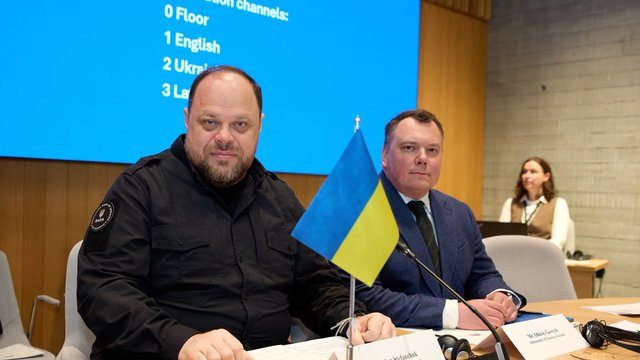 Стефанчук закликав парламенти NB8 до конкретних рішень на підтримку України