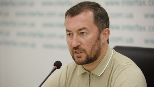 Тарас Самборський, адвокат, фахівець у галузі спортивного права, перший віцепрезидент Асоціації пляжного футболу України. Пресцентр ІА "Інтерфакс-Україна", Київ, 25.08.2026